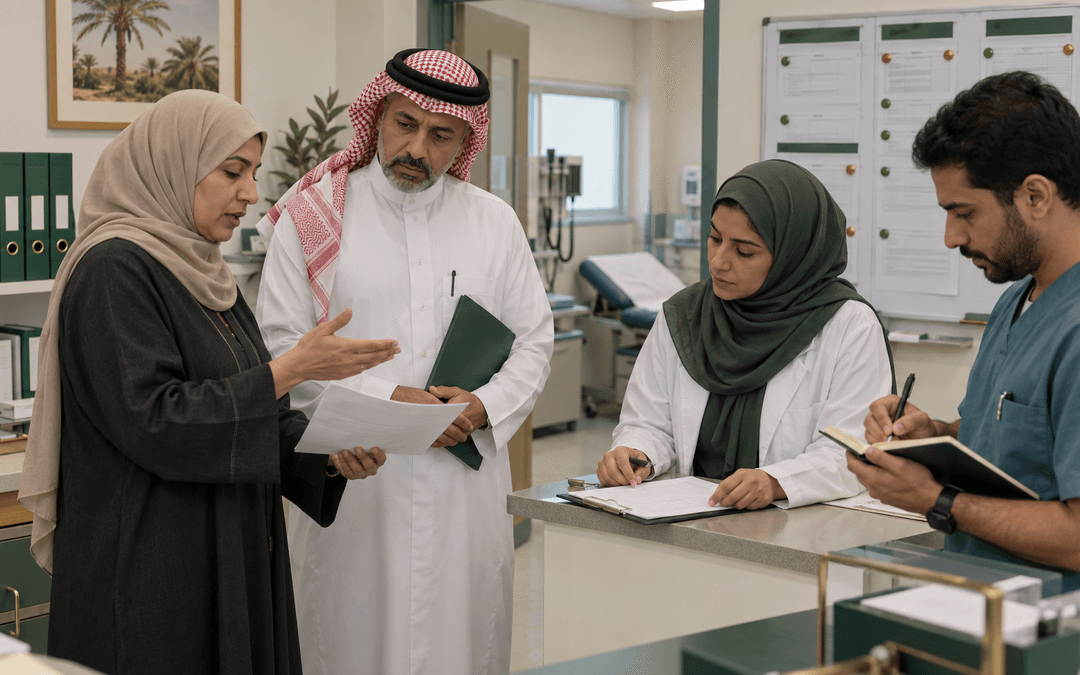 هل منشأتك الطبية تلبي متطلَّبات الاعتماد؟